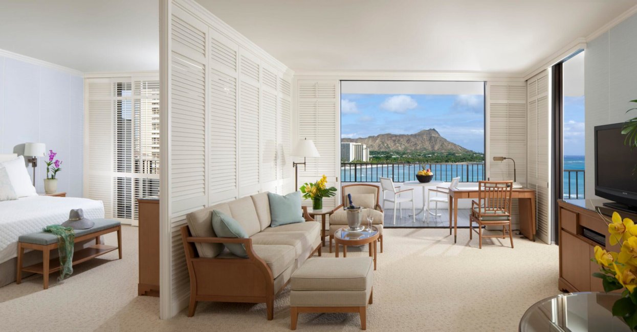Halekulani's Diamond Head Prime Suite