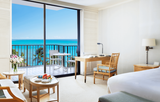Halekulani's Ocean View guestroom