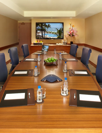 Executive Conference Room for meetings at Halekulani