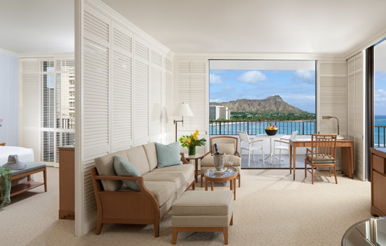 Halekulani's Diamond Head Prime Suite