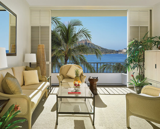Halekulani's Executive Luxury Suite, a premier suite