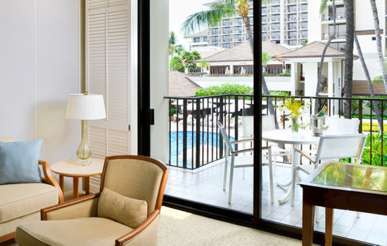 Halekulani's Pool View Suite