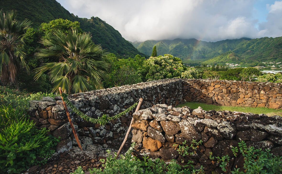 Kūkaʻōʻō Heiau at Manoa Heritage Center