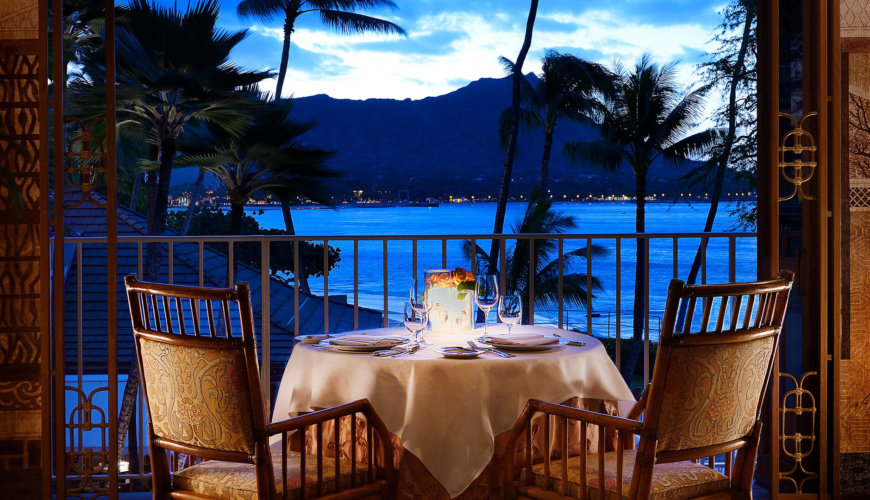 Fine dining in Waikiki at La Mer