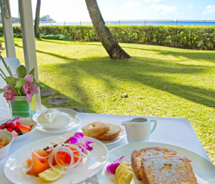 Sunday brunch at Orchids restaurant