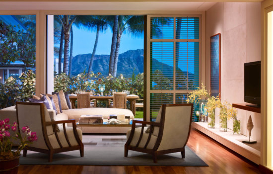 Halekulani's Orchid Suite, a premier suite