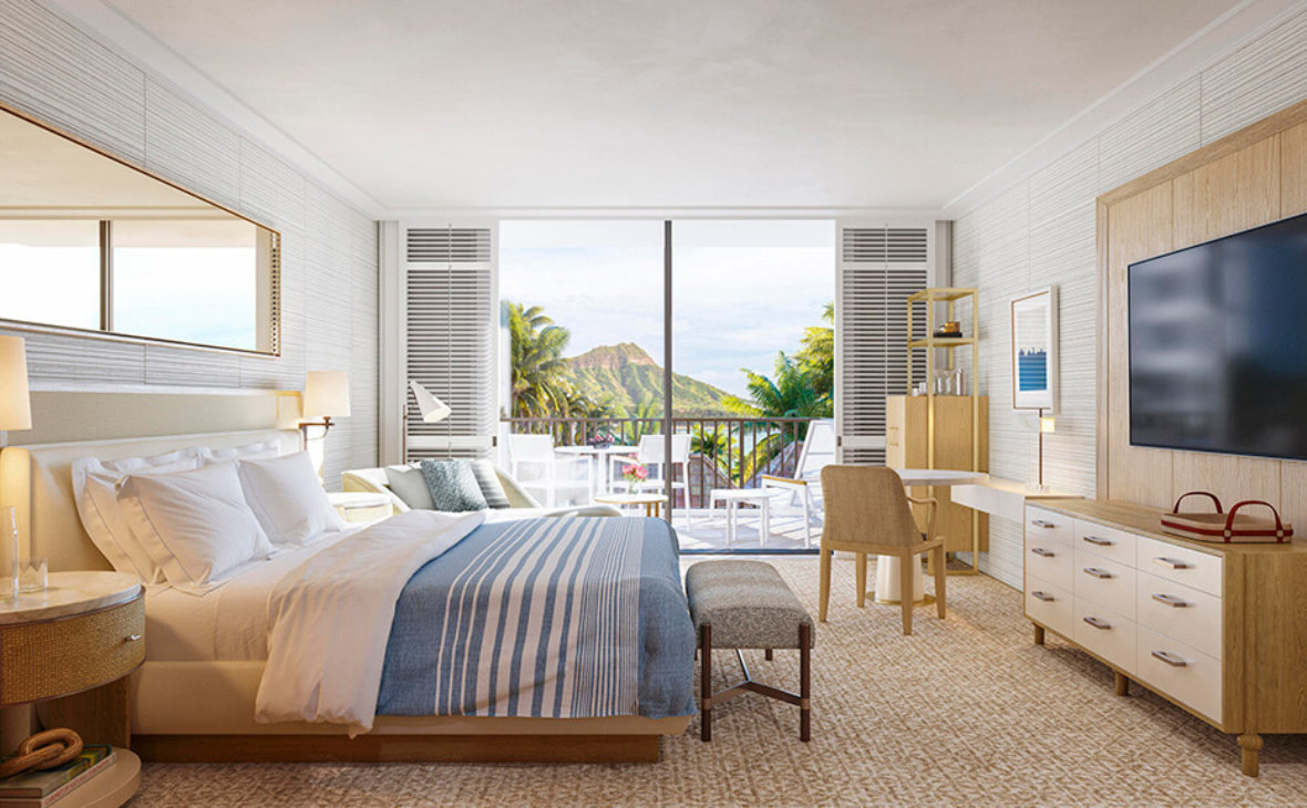 Halekulani guestrooms are designed with your comfort in mind