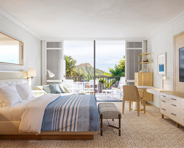 Halekulani guestrooms are designed with your comfort in mind