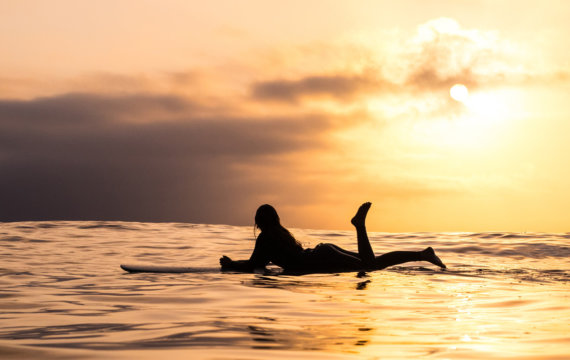 Surfing in Waikiki