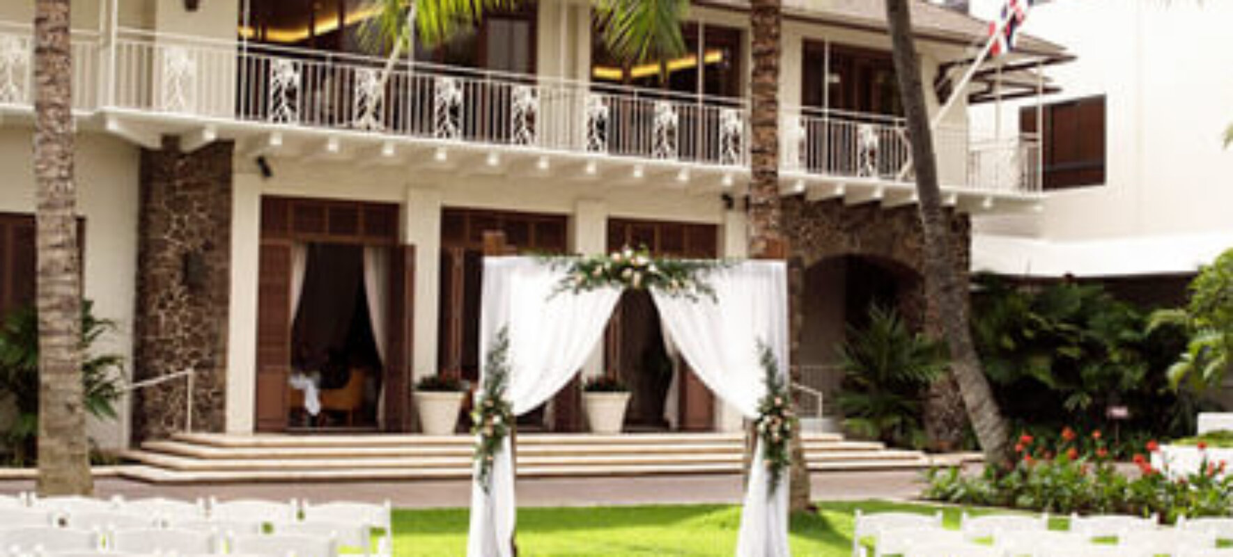 Garden Courtyard Wedding