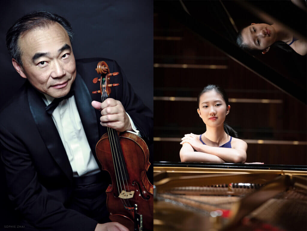 Cho-Liang Lin and Sophia Liu