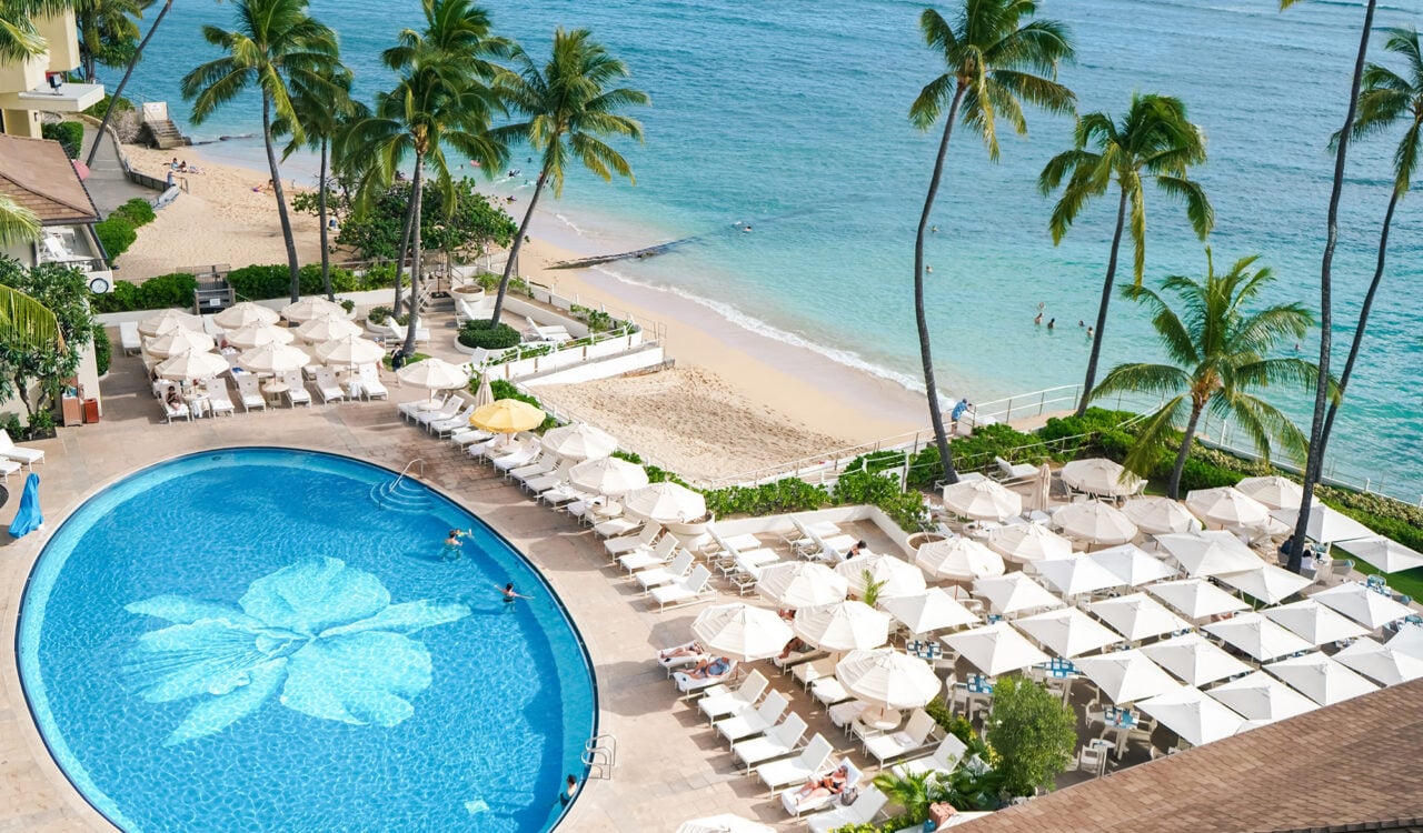 Halekulani Pool View